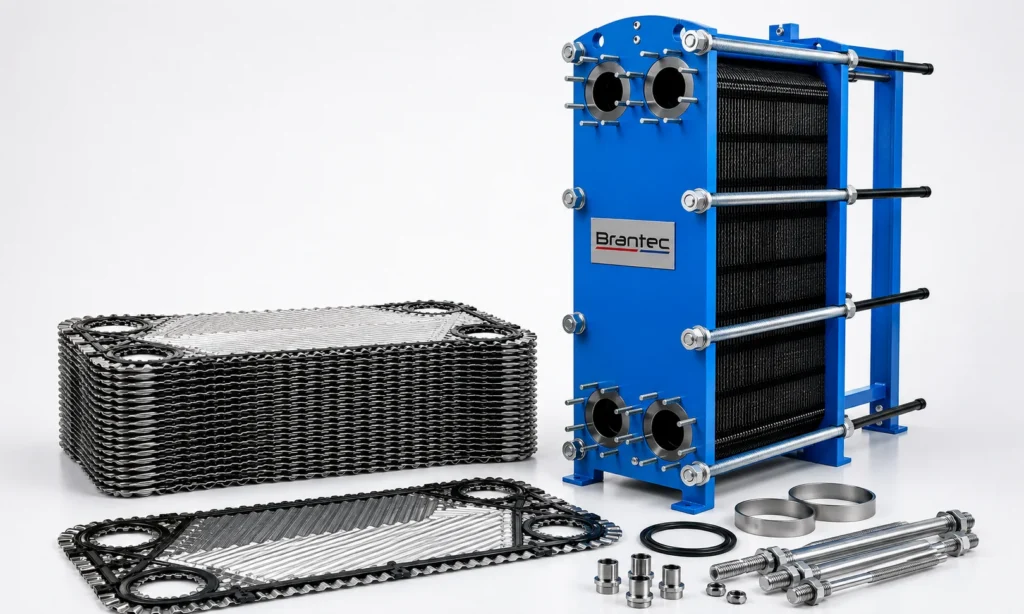 Stainless steel plate heat exchanger